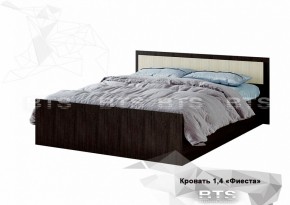 Кровать Фиеста 1400 LIGHT + Проложки LIGHT 1400 ДСП (Венге/Лоредо) в Тюмени - tyumen.mebel-74.com | фото