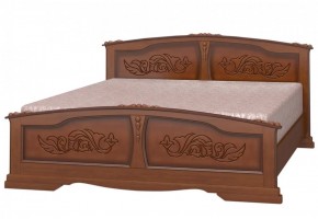 ЕЛЕНА Кровать из массива 1200 (Орех) в Тюмени - tyumen.mebel-74.com | фото