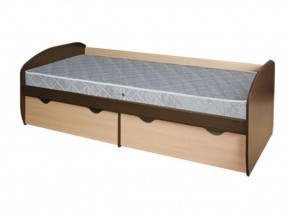 Кровать КД-1.8 с ящиком (Венге/Дуб молочный) в Тюмени - tyumen.mebel-74.com | фото