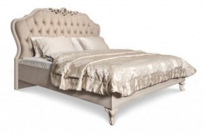 Кровать Мокко 1600 с мягким изголовьем + основание (бежевый) в Тюмени - tyumen.mebel-74.com | фото