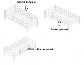 Кровать одноярусная Сонечка (800*1900) модульная в Тюмени - tyumen.mebel-74.com | фото