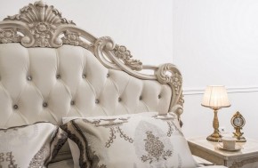 Кровать с мягким изголовьем Патрисия (1600) крем в Тюмени - tyumen.mebel-74.com | фото