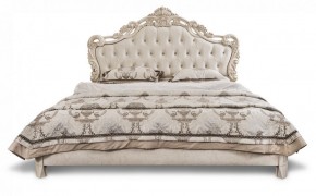 Кровать с мягким изголовьем "Патрисия" с основанием (1800) крем в Тюмени - tyumen.mebel-74.com | фото