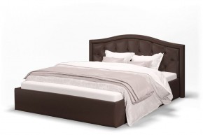 Кровать Стелла 1200 + Основание (Лесмо brown) коричневый в Тюмени - tyumen.mebel-74.com | фото