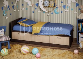 Кровать Юниор-5 ЛДСП в Тюмени - tyumen.mebel-74.com | фото