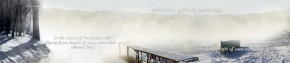 Кухонный фартук с эффектом мерцания Зима (3000) Композит глянец в Тюмени - tyumen.mebel-74.com | фото
