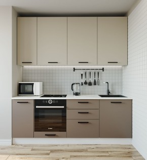Кухонный гарнитур Латте 2200 (Стол. 26мм) в Тюмени - tyumen.mebel-74.com | фото