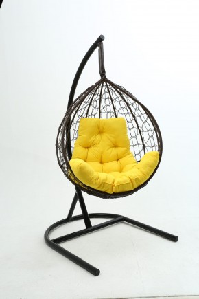 Подвесное кресло Бароло (коричневый/желтый) в Тюмени - tyumen.mebel-74.com | фото