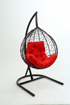 Подвесное кресло Бароло (коричневый/красный) в Тюмени - tyumen.mebel-74.com | фото