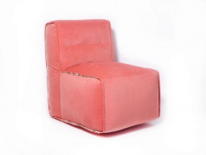 Прямое модульное бескаркасное кресло Комфорт (Персик велюр) в Тюмени - tyumen.mebel-74.com | фото