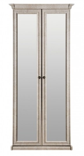 Шкаф 2-х створчатый с Зеркалом Афина (крем корень) в Тюмени - tyumen.mebel-74.com | фото