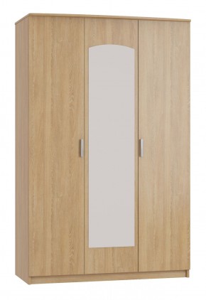 Шкаф 3-х дверный с зеркалом Шк210.1 МС Ирина в Тюмени - tyumen.mebel-74.com | фото