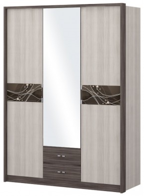 Шкаф 3-х дверный с зеркалом Шк68.2 МС Николь в Тюмени - tyumen.mebel-74.com | фото
