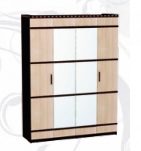 Шкаф 4-х дверный для одежды и белья "Ольга-13" в Тюмени - tyumen.mebel-74.com | фото