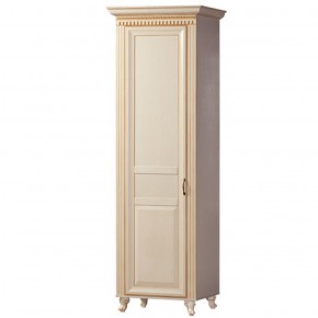 Шкаф для одежды 1-дверный №472 Марлен Кремовый белый в Тюмени - tyumen.mebel-74.com | фото