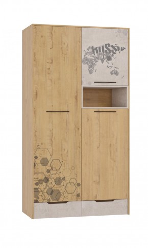 Шкаф для одежды 3 двери и 2 ящика Шк134.0 ДС Стэнфорд в Тюмени - tyumen.mebel-74.com | фото