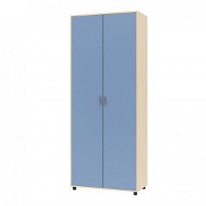 Шкаф для одежды Дельта-2 Дуб молочный/Голубой в Тюмени - tyumen.mebel-74.com | фото