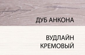 Шкаф угловой 2D, OLIVIA, цвет вудлайн крем/дуб анкона в Тюмени - tyumen.mebel-74.com | фото