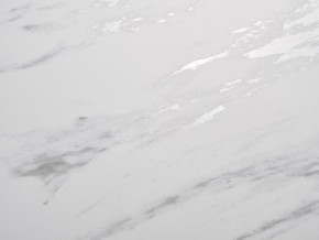 Стол CREMONA 140 KL-99 Белый мрамор матовый, итальянская керамика / черный каркас, ®DISAUR в Тюмени - tyumen.mebel-74.com | фото
