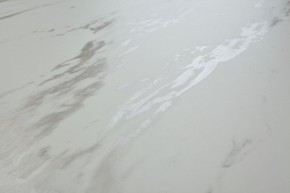 Стол CREMONA 140 KL-99 Белый мрамор матовый, итальянская керамика / черный каркас, ®DISAUR в Тюмени - tyumen.mebel-74.com | фото