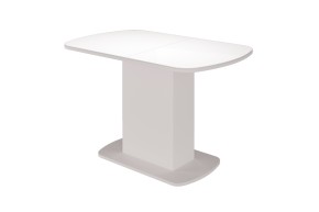 Стол обеденный Соренто 2 раздвижной (Белый) в Тюмени - tyumen.mebel-74.com | фото