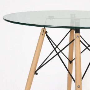 Стол обеденный стеклянный круглый ST 011 (D900) в Тюмени - tyumen.mebel-74.com | фото