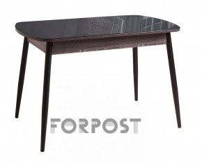 Стол раздвижной со стеклянной столешницей (BLACK, WHITE) в Тюмени - tyumen.mebel-74.com | фото