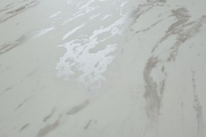 Стол RIETI 200 KL-99 Белый мрамор матовый, итальянская керамика / черный каркас, ®DISAUR в Тюмени - tyumen.mebel-74.com | фото