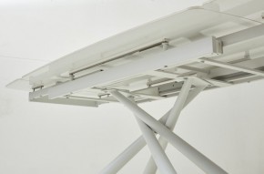 Стол RIVOLI 140 GLOSS LUXURY PANDORA SOLID CERAMIC / WHITE, ®DISAUR в Тюмени - tyumen.mebel-74.com | фото