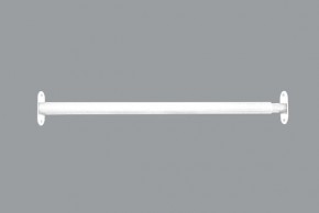 Турник-перекладина раздвиж 1300-1500мм цв.белый в Тюмени - tyumen.mebel-74.com | фото