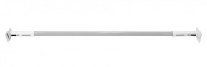 Турник раздвижной 1450-1700 цв. белый-серый FLEXTER PROFI в Тюмени - tyumen.mebel-74.com | фото