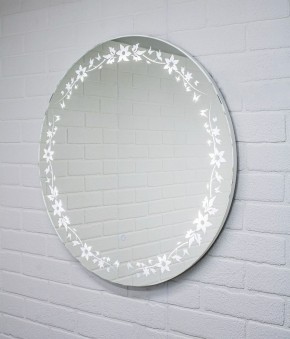 Зеркало Амстердам 700х700 с подсветкой Домино (GL7026Z) в Тюмени - tyumen.mebel-74.com | фото