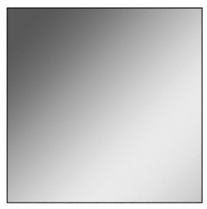 Зеркало Corsica 600х600 black без подсветки Sansa (SB1064Z) в Тюмени - tyumen.mebel-74.com | фото
