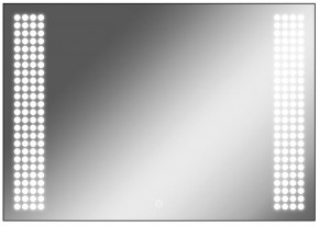 Зеркало Cosmo 100 black с подсветкой Sansa (SC1047Z) в Тюмени - tyumen.mebel-74.com | фото