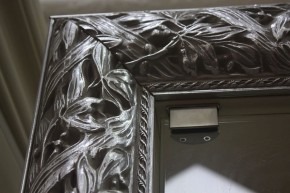 Зеркало Тиффани Premium черная/серебро (ТФСТ-2(П) в Тюмени - tyumen.mebel-74.com | фото